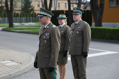 Dzień Flagi Rzeczypospolitej Polskiej w Karpackim Oddziale Straży Granicznej