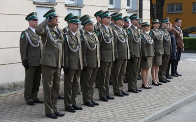 Dzień Flagi Rzeczypospolitej Polskiej w Karpackim Oddziale Straży Granicznej