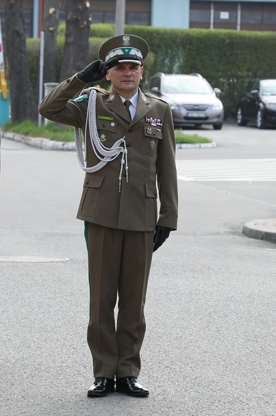 Dzień Flagi Rzeczypospolitej Polskiej w Karpackim Oddziale Straży Granicznej