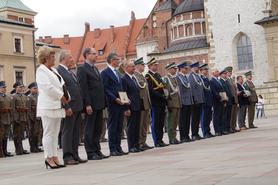 Święto Straży Granicznej na Zamku Królewskim na Wawelu