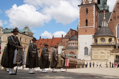 Święto Straży Granicznej na Zamku Królewskim na Wawelu
