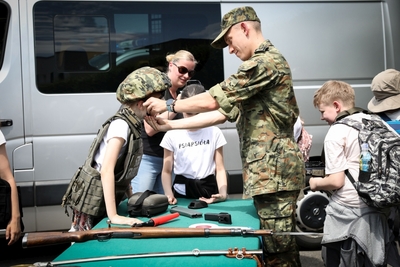 Lekcja historii, patriotyzmu, muzyki i niezapomniana przygoda w Karpackim Oddziale SG