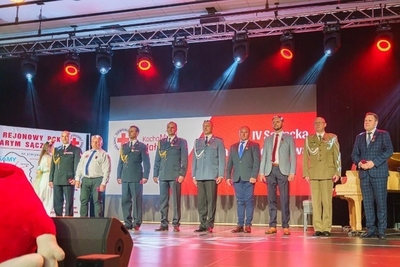 IV Sądecka Gala Krwiodawstwa – wśród wyróżnionych funkcjonariusze KaOSG 