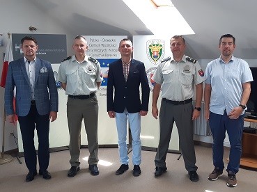 Spotkanie graniczne z udziałem przedstawicieli KaOSG Spotkanie graniczne z udziałem przedstawicieli KaOSG