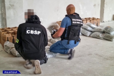 Marihuana ukryta w transporcie hiszpańskiego wina 
