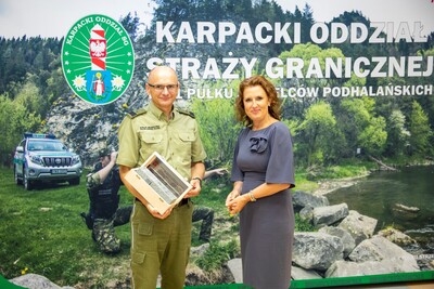Wizyta w KaOSG Dyrektora Oddziału Okręgowego NBP w Krakowie