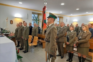 W Karpackim Oddziale Straży Granicznej uczczono 104. rocznicę odzyskania przez Polskę niepodległości 