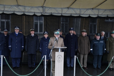 W Karpackim Oddziale Straży Granicznej uczczono 104. rocznicę odzyskania przez Polskę niepodległości 