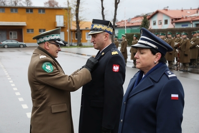 W Karpackim Oddziale Straży Granicznej uczczono 104. rocznicę odzyskania przez Polskę niepodległości 