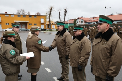 W Karpackim Oddziale Straży Granicznej uczczono 104. rocznicę odzyskania przez Polskę niepodległości 