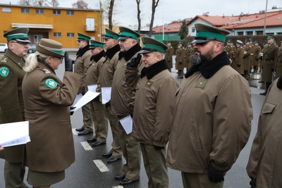 W Karpackim Oddziale Straży Granicznej uczczono 104. rocznicę odzyskania przez Polskę niepodległości 