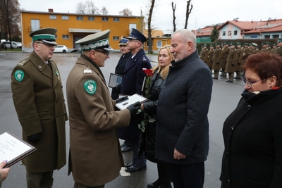 W Karpackim Oddziale Straży Granicznej uczczono 104. rocznicę odzyskania przez Polskę niepodległości 