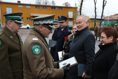 W Karpackim Oddziale Straży Granicznej uczczono 104. rocznicę odzyskania przez Polskę niepodległości 