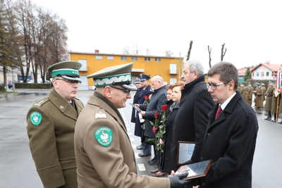 W Karpackim Oddziale Straży Granicznej uczczono 104. rocznicę odzyskania przez Polskę niepodległości 