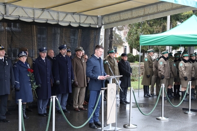 W Karpackim Oddziale Straży Granicznej uczczono 104. rocznicę odzyskania przez Polskę niepodległości 