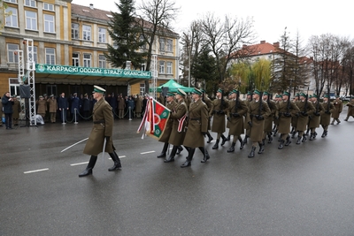 W Karpackim Oddziale Straży Granicznej uczczono 104. rocznicę odzyskania przez Polskę niepodległości 