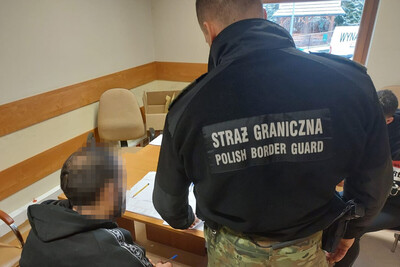 Zatrzymanie 24 cudzoziemców w Chochołowie 