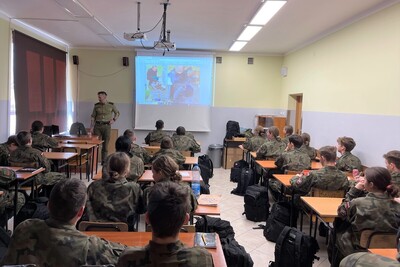Prelekcja edukacyjna dla sądeckiej młodzieży 