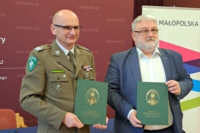 Podpisano porozumienie pomiędzy Karpackim Oddziałem SG oraz MCK SOKÓŁ 