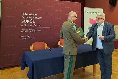 Podpisano porozumienie pomiędzy Karpackim Oddziałem SG oraz MCK SOKÓŁ 