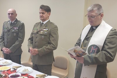 Spotkanie opłatkowe w Placówce SG w Zakopanem 
