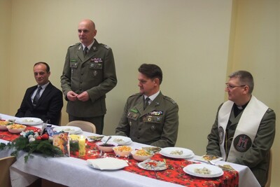 Spotkanie opłatkowe w Placówce SG w Zakopanem 