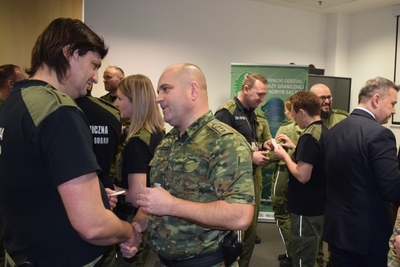 Spotkanie opłatkowe w Placówce SG w Krakowie-Balicach 