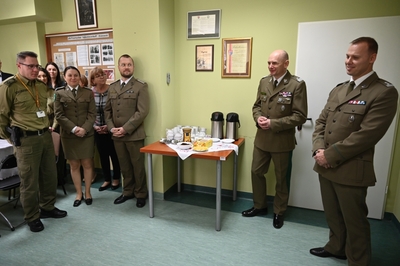 Spotkanie opłatkowe w Placówce SG w Kielcach 