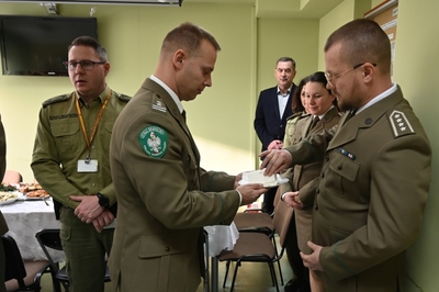Spotkanie opłatkowe w Placówce SG w Kielcach 