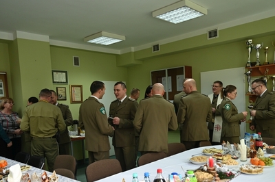 Spotkanie opłatkowe w Placówce SG w Kielcach 