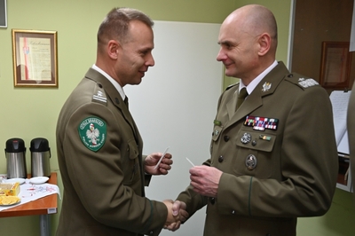 Spotkanie opłatkowe w Placówce SG w Kielcach 