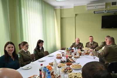 Spotkanie opłatkowe w Placówce SG w Kielcach 