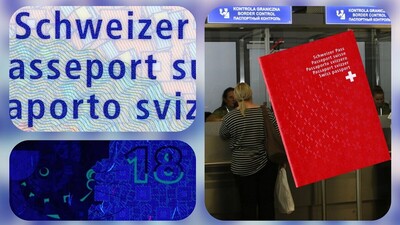 Podrobiony szwajcarski paszport przyczyną kłopotów Gruzinki