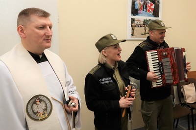 „Hej kolęda, kolęda!” słychać było w każdym wydziale KaOSG 