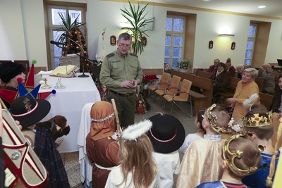 Przedszkolaki kultywują staropolski zwyczaj kolędowania 