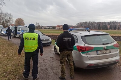 Pościg i zatrzymanie 6 obywateli Turcji w powiecie oświęcimskim 