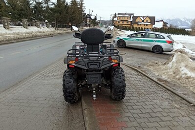 Poruszał się na quadzie pijany i bez uprawnień