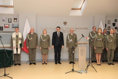 W Karpackim Oddziale Straży Granicznej odbyło się uroczyste ślubowanie 