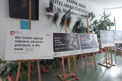 „DLA CIEBIE ZGINĄŁ POLICJANT, STRAŻAK, ŻOŁNIERZ, A DLA MNIE TATA” 