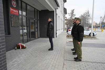 Tarnowscy funkcjonariusze SG uczcili pamięć Patrona 