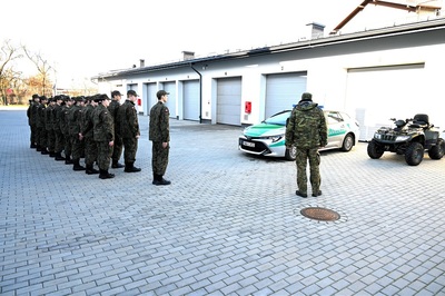 Uczniowie odwiedzili Placówkę SG w Tarnowie 