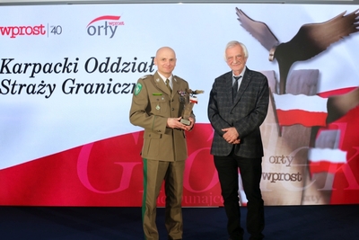 Karpacki Oddział Straży Granicznej nagrodzony Orłem Tygodnika „Wprost” 