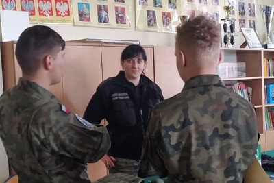 Promocja formacji podczas spotkań z dziećmi i młodzieżą