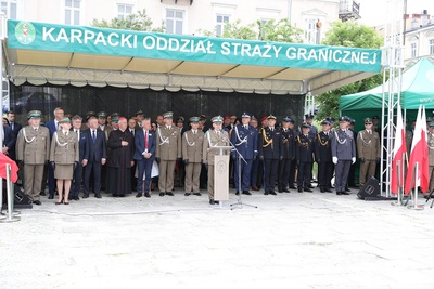 Karpacki Oddział SG uczcił Święto Straży Granicznej w Kielcach 