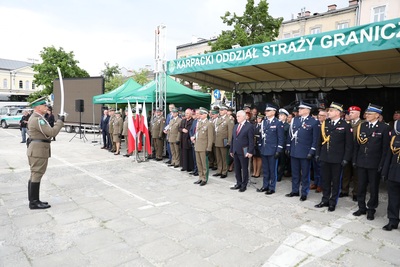 Karpacki Oddział SG uczcił Święto Straży Granicznej w Kielcach 