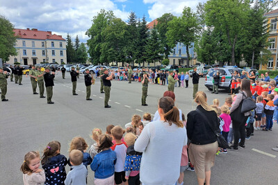 Odwiedzili siedzibę Karpackiego Oddziału SG 