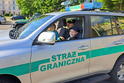 Odwiedzili siedzibę Karpackiego Oddziału SG 