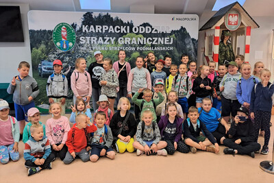 Odwiedzili siedzibę Karpackiego Oddziału SG 