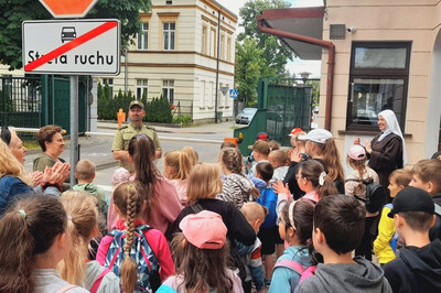 Odwiedzili siedzibę Karpackiego Oddziału SG 