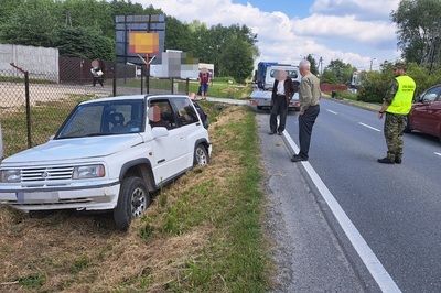 Udzielili pomocy i zabezpieczyli miejsce wypadku 